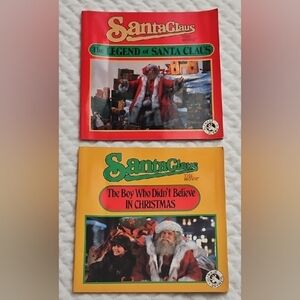 Vintage Children's Books 1985 Santa Claus The Movie Written By Mary Oliver Vtg